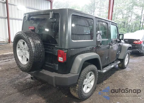 2015 Jeep Wrangler Unlimited Sport из США, поврежденный, VIN 1C4HJWDG5FL670693